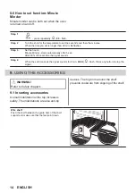 Предварительный просмотр 14 страницы Zanussi ZOPNX6X2 User Manual