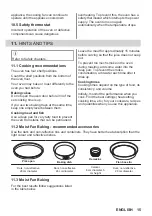 Предварительный просмотр 15 страницы Zanussi ZOPXE5X1 User Manual