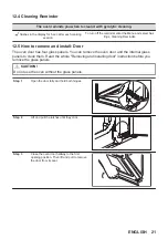 Предварительный просмотр 21 страницы Zanussi ZOPXE6XN User Manual