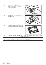 Предварительный просмотр 22 страницы Zanussi ZOPXE6XN User Manual