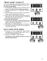 Предварительный просмотр 9 страницы Zanussi ZOS 865 Instruction Booklet