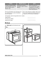 Предварительный просмотр 49 страницы Zanussi ZOS35802 User Manual