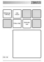 Предварительный просмотр 1 страницы Zanussi ZOU 132 User Manual