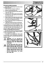 Предварительный просмотр 17 страницы Zanussi ZOU 132 User Manual