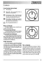 Предварительный просмотр 33 страницы Zanussi ZOU 132 User Manual