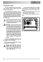 Предварительный просмотр 36 страницы Zanussi ZOU 132 User Manual