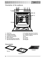 Предварительный просмотр 32 страницы Zanussi ZOU 133 User Manual