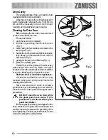 Предварительный просмотр 42 страницы Zanussi ZOU 133 User Manual