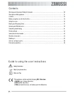 Предварительный просмотр 28 страницы Zanussi ZOU 233 User Manual