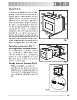 Предварительный просмотр 45 страницы Zanussi ZOU 233 User Manual