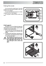 Preview for 34 page of Zanussi ZOU 234 User Manual