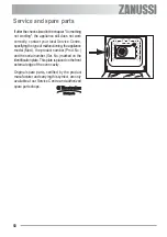 Предварительный просмотр 50 страницы Zanussi ZOU 234 User Manual