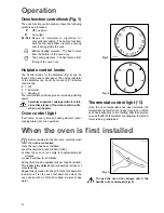 Preview for 4 page of Zanussi ZOU 331 Instruction Booklet