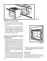 Предварительный просмотр 19 страницы Zanussi ZOU 332 FTI Instruction Booklet