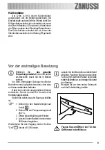 Предварительный просмотр 9 страницы Zanussi ZOU 333 User Manual