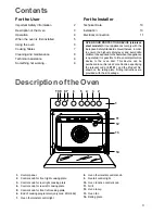 Preview for 3 page of Zanussi ZOU 342 Instruction Booklet