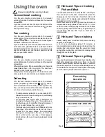 Preview for 6 page of Zanussi ZOU 342 Instruction Booklet