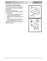 Предварительный просмотр 18 страницы Zanussi ZOU 361 User Information