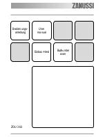 Предварительный просмотр 1 страницы Zanussi ZOU 363 User Manual