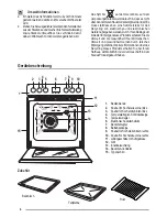 Предварительный просмотр 4 страницы Zanussi ZOU 461 User Manual