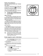 Предварительный просмотр 25 страницы Zanussi ZOU 461 User Manual