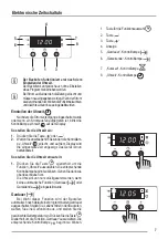 Предварительный просмотр 7 страницы Zanussi ZOU 464 User Manual