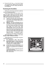 Предварительный просмотр 10 страницы Zanussi ZOU 464 User Manual