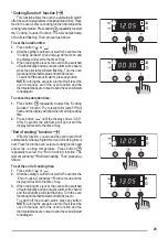 Предварительный просмотр 29 страницы Zanussi ZOU 464 User Manual