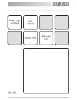 Zanussi ZOU 482 User Manual предпросмотр