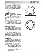 Preview for 7 page of Zanussi ZOU 482 User Manual