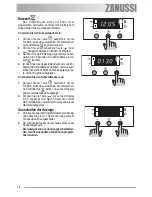 Preview for 12 page of Zanussi ZOU 482 User Manual