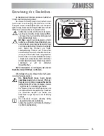 Preview for 13 page of Zanussi ZOU 482 User Manual