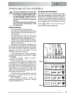 Preview for 25 page of Zanussi ZOU 482 User Manual