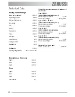 Preview for 48 page of Zanussi ZOU 482 User Manual