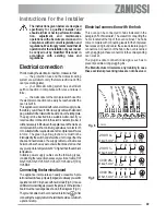 Preview for 49 page of Zanussi ZOU 482 User Manual