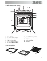 Предварительный просмотр 5 страницы Zanussi ZOU 592 User Manual