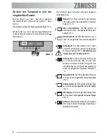 Предварительный просмотр 8 страницы Zanussi ZOU 592 User Manual