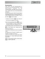 Предварительный просмотр 16 страницы Zanussi ZOU 592 User Manual