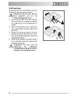 Предварительный просмотр 24 страницы Zanussi ZOU 592 User Manual