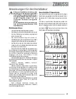 Предварительный просмотр 29 страницы Zanussi ZOU 592 User Manual