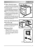 Предварительный просмотр 31 страницы Zanussi ZOU 592 User Manual