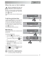 Предварительный просмотр 37 страницы Zanussi ZOU 592 User Manual