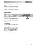 Предварительный просмотр 39 страницы Zanussi ZOU 592 User Manual