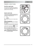 Предварительный просмотр 41 страницы Zanussi ZOU 592 User Manual