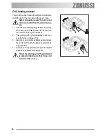 Предварительный просмотр 54 страницы Zanussi ZOU 592 User Manual