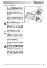 Предварительный просмотр 27 страницы Zanussi ZOU 594 User Manual