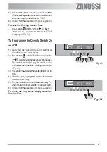 Предварительный просмотр 49 страницы Zanussi ZOU 594 User Manual