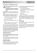 Предварительный просмотр 55 страницы Zanussi ZOU 594 User Manual