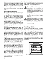 Preview for 8 page of Zanussi ZOU 643 Instruction Booklet