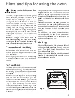 Предварительный просмотр 9 страницы Zanussi ZOU 646 Instruction Booklet